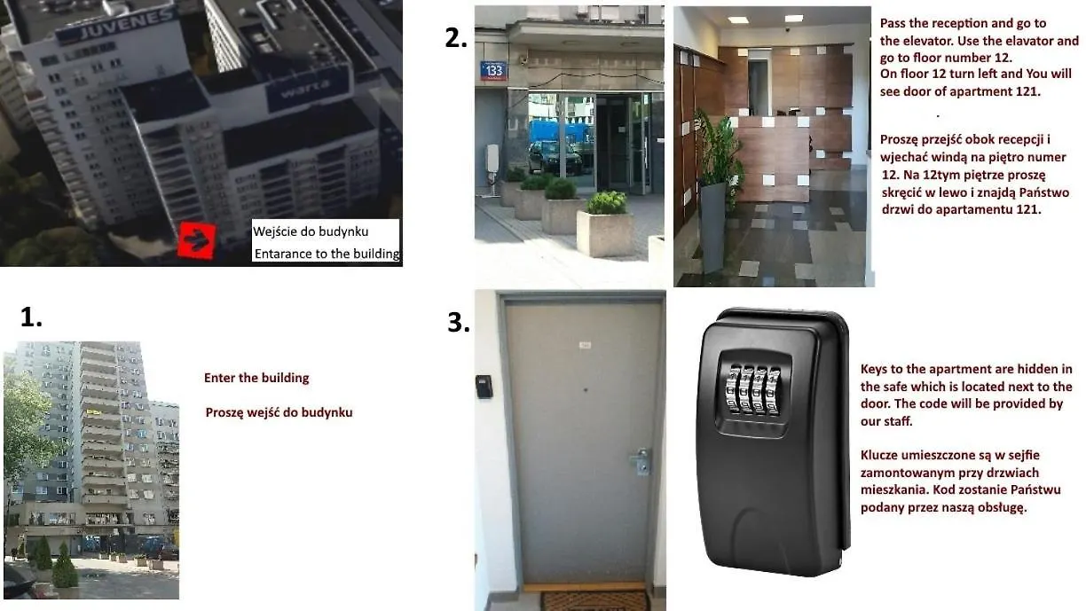 DOMOTEL Aleje Jerozolimskie Warszawa Apartament