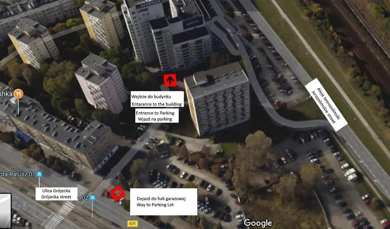 Apartman DOMOTEL Aleje Jerozolimskie Varsó